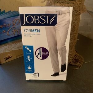 Jobst, NEW NEVER OUT OF BOX, for men, medical compression stockings. 1 pair.